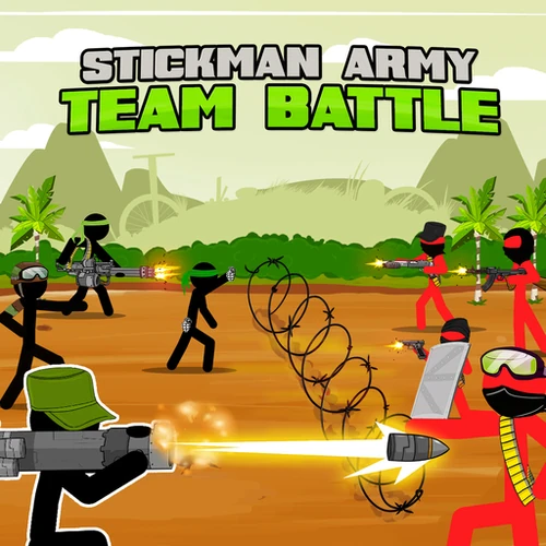 Stickman Army Team Battle