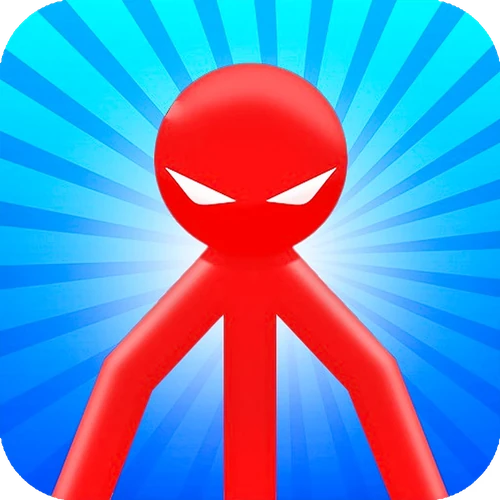 Red Stickman vs Monster School