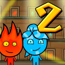 Fireboy and Watergirl 2 in The Light Temple