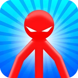 Red Stickman vs Monster School
